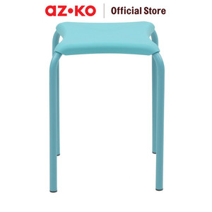 AZKO Soleil Bangku Metal Diamond - Biru