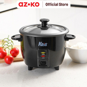 AZKO Kris 600 ml Rice Cooker Rc-3 - Hitam