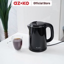 AZKO Klaz 1 Ltr Teko Listrik Double Wall - Hitam