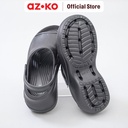 AZKO Ataru Ukuran 36-37 Sandal Wanita Clogs Wedges Sling Back - Hitam