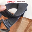 AZKO Ataru Ukuran 41 Sandal Wanita Wide - Cokelat/Hitam