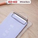 AZKO Ataru Papan Clipboard Mini - Silver