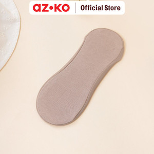AZKO Ataru Set 2 Pasang Kaos Kaki Wanita Liner - Cokelat