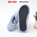 AZKO Ataru Ukuran 40/41 Sandal Wanita Fur - Biru