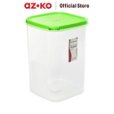 AZKO Krishome 6.7 Ltr Tempat Makan Square - Hijau