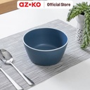 AZKO Kris Mangkuk Keramik - Biru Navy Matte