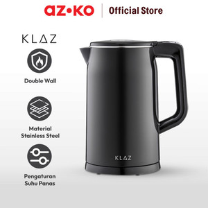 AZKO Klaz 1.7 Ltr Teko Listrik Digital Double Wall