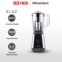 AZKO Klaz Blender 4 In 1 Mesin Pembuat Jus Juice Maker Food Grade Penghalus Makanan Perlengkapan Dapur