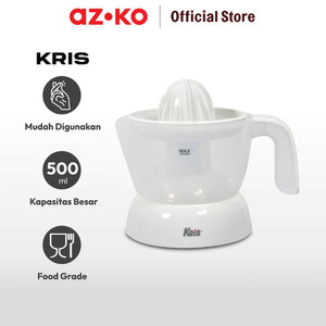 AZKO Kris Juicer - Putih Pemeras Jeruk Perasan Sari Lemon Pembuat Minuman Citrus Juicer Peralatan Dapur
