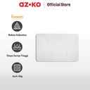 AZKO Forhom 60x40 Cm Keset Kamar Mandi Diatomite Hard Engraved - Krem