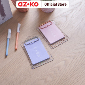 AZKO Ataru Papan Clipboard Mini - Silver