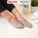 AZKO Ataru Set 2 Pasang Kaos Kaki Wanita Invisible - Cokelat