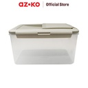 AZKO Komax 10 kg Tempat Beras Rice Container Kotak Beras Bpa Free Wadah Penyimpanan Beras Perlengkapan Dapur