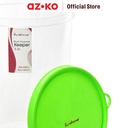 AZKO Krishome 5.5 Ltr Tempat Makan Round - Hijau