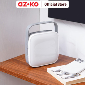 AZKO Krisbow Lampu Darurat Square - Putih/Abu-Abu