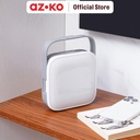 AZKO Krisbow Lampu Darurat Square - Putih/Abu-Abu