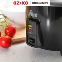 AZKO Kris 600 ml Rice Cooker Rc-3 - Hitam