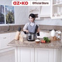 AZKO Kris 1 ltr Deluxe Rice Cooker - Silver