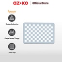 AZKO Forhom 60x40 Cm Keset Kamar Mandi Diatomite Anti Slip - Biru