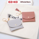 AZKO Ataru Dompet Kartu Dengan Tassel Pu - Pink