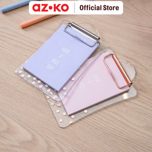 AZKO Ataru Papan Clipboard Mini - Silver