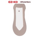AZKO Ataru Set 2 Pasang Kaos Kaki Wanita Liner - Cokelat