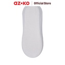 AZKO Ataru Set 2 Pasang Kaos Kaki Wanita Invisible - Abu-Abu