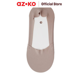 AZKO Ataru Set 2 Pasang Kaos Kaki Wanita Invisible - Cokelat