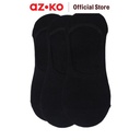 AZKO Ataru Set 3 Pasang Kaos Kaki Pria Invisible - Hitam