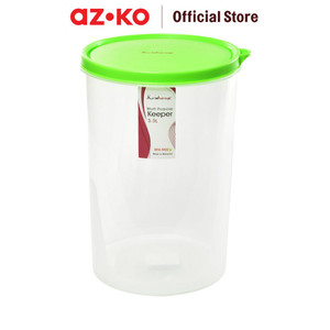 AZKO Krishome 5.5 Ltr Tempat Makan Round - Hijau