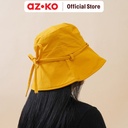 AZKO Ataru Topi Bucket Dengan Thin Strap - Kuning