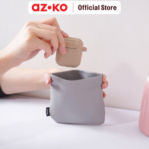 AZKO Ataru Ukuran S Pouch Pu - Abu-Abu