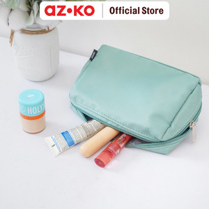 AZKO Ataru Ukuran M Pouch Kosmetik Dengan Kompartemen - Hijau