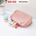 AZKO Ataru Ukuran M Pouch Kosmetik Dengan Kompartemen - Pink