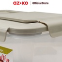 AZKO Komax 10 kg Tempat Beras Rice Container Kotak Beras Bpa Free Wadah Penyimpanan Beras Perlengkapan Dapur