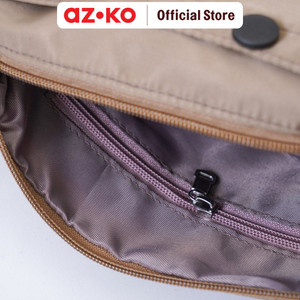 AZKO Ataru Ukuran Small Tas Selempang Nylon - Krem