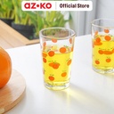 AZKO Kris Set 7 Pcs Teko Minum Dan Gelas Orange