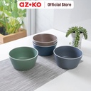 AZKO Kris Mangkuk Keramik - Biru Navy Matte