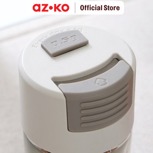 AZKO Ataru 0.5 Gr Tempat Bumbu Dapur Press - Krem Beige