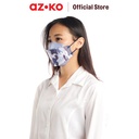 AZKO Ataru Kyou Masker Pelindung 4 Lapis Kf94 Camo - Biru Muda