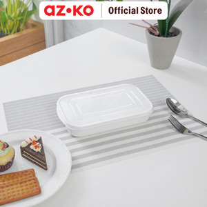 AZKO Ataru 800 Ml Crisper Wadah Makanan - Putih