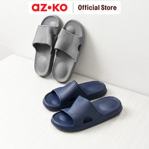 AZKO Ataru Ukuran 37 Sandal Rumah Karet - Biru