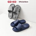 AZKO Ataru Ukuran 37 Sandal Rumah Karet - Biru
