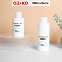 AZKO Ataru Botol Cairan Dengan Tutup Putar 50 Ml - Putih