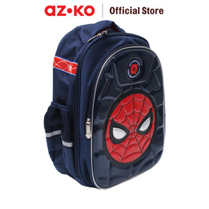 AZKO Marvel Tas Sekolah Anak Spiderman Hardshell