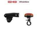 AZKO Set Lampu Sepeda Depan Dan Belakang