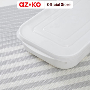 AZKO Ataru 1 Ltr Crisper Wadah Makanan - Putih