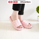 AZKO Ataru Ukuran 40 Sandal Wanita Slides Diamond - Pink