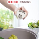 AZKO Ataru 0.5 Gr Tempat Bumbu Dapur Press - Krem Beige
