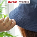 AZKO Ataru Topi Bucket Reversible - Hijau Mint/Biru